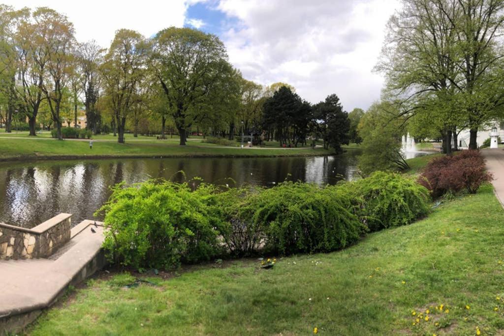 New Comfortable Apartment Nearby Promenade In 5 Minutes From Old Town Of Riga. Bagian luar foto